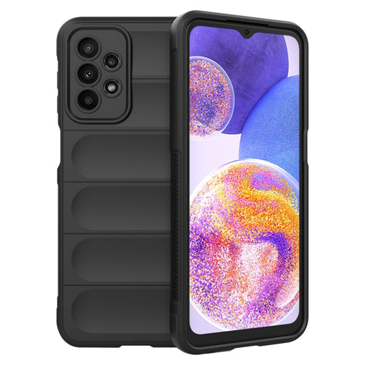 Puzdro pre Samsung Galaxy A23 5G A236 / A23 A235, Techsuit, Magic Shield, Čierna