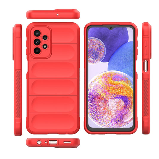 Puzdro pre Samsung Galaxy A23 5G A236 / A23 A235, Techsuit, Magic Shield, Čierna