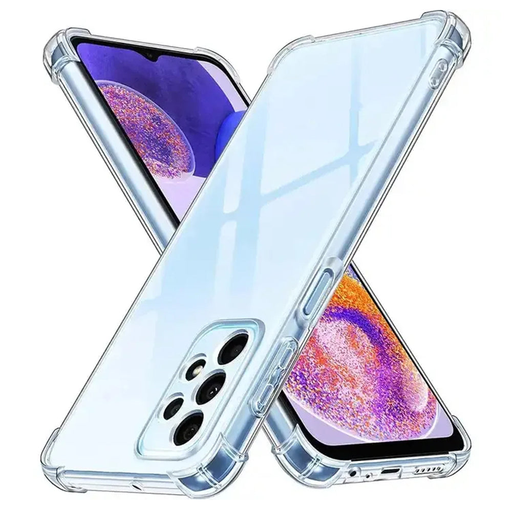 Obal na Samsung Galaxy A23 5G A236 / A23 A235, Techsuit, nárazuvzdorný priehľadný, transparentný