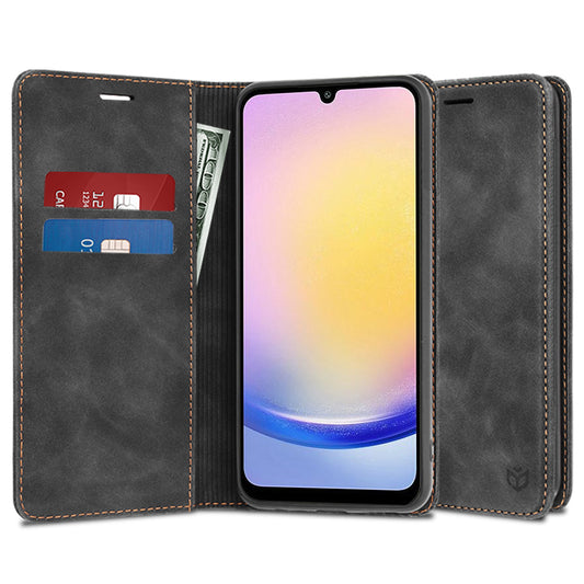 Puzdro pre Samsung Galaxy A25 A256, Techsuit, Confy, Čierne