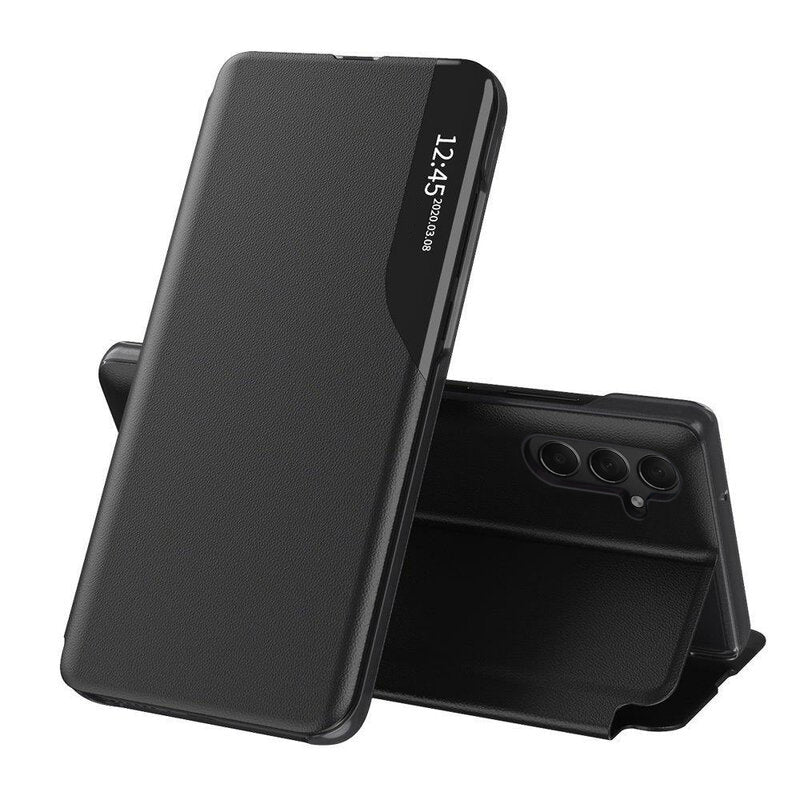 Obal na Samsung Galaxy A25 A256, Techsuit, eFold, čierny