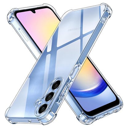 Case for Samsung Galaxy A25 A256, Techsuit, Shockproof Clear, Transparent