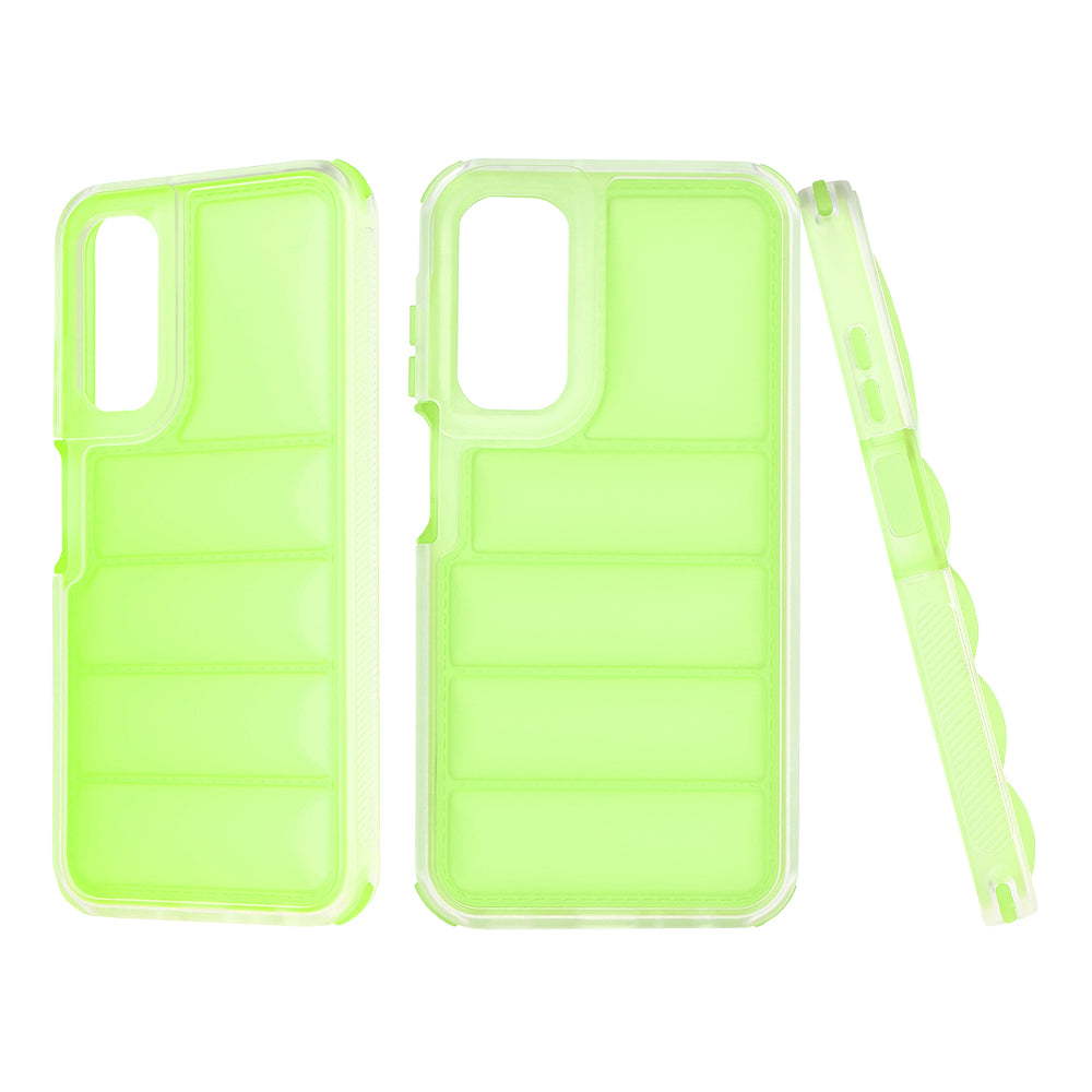 Puzdro pre Samsung Galaxy A25 A256, Techsuit, Wave Shield, Zelené