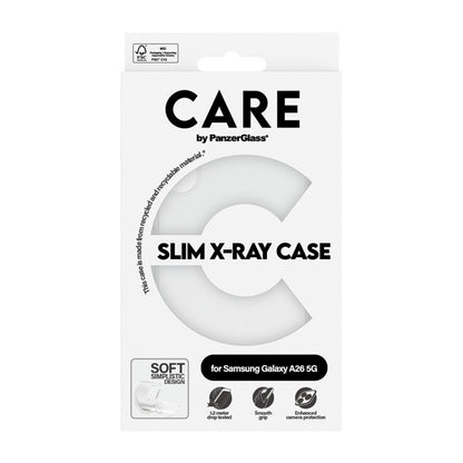 Puzdro pre Samsung Galaxy A26 A266, PanzerGlass, Care Fashionable, Transparentné