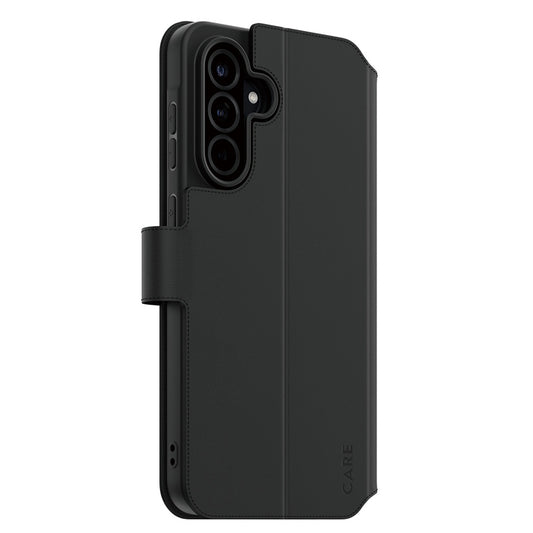 Puzdro pre Samsung Galaxy A26 A266, PanzerGlass, Care Feature Kickstand Wallet, Čierne