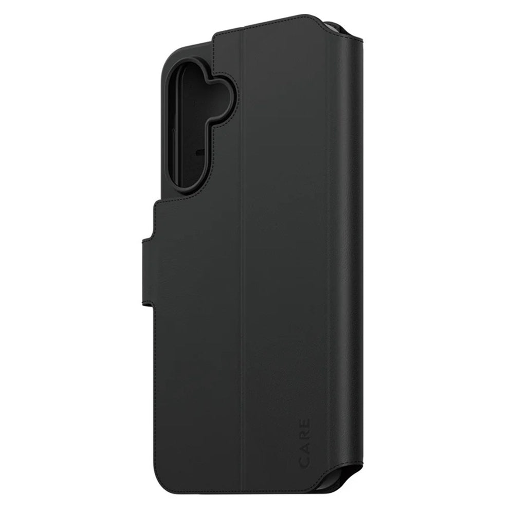 Puzdro pre Samsung Galaxy A26 A266, PanzerGlass, Care Feature Kickstand Wallet, Čierne