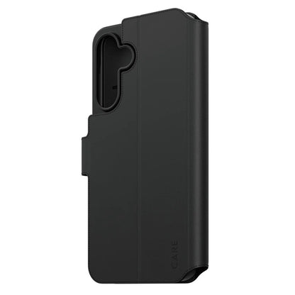 Puzdro pre Samsung Galaxy A26 A266, PanzerGlass, Care Feature Kickstand Wallet, Čierne