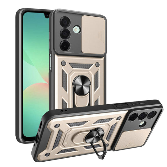 Puzdro pre Samsung Galaxy A26 A266, Techsuit, CamShield, Zlaté