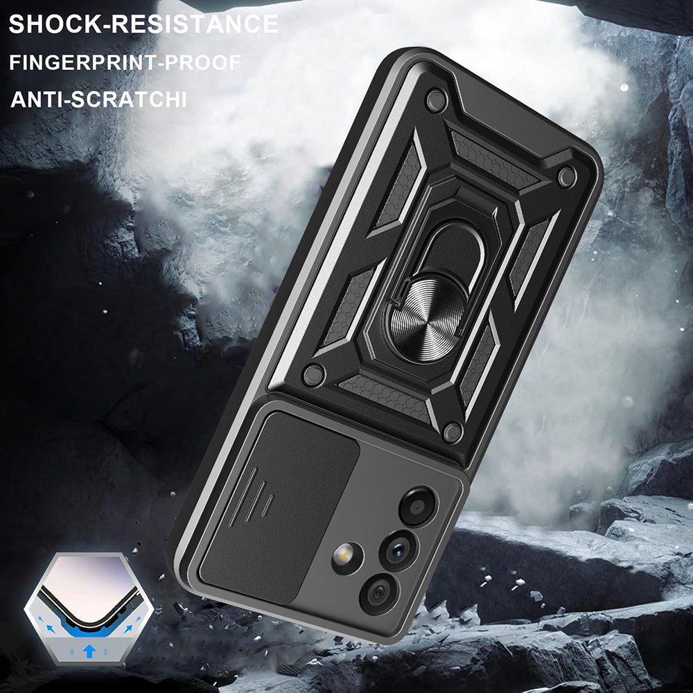 Puzdro pre Samsung Galaxy A26 A266, Techsuit, CamShield, Čierne