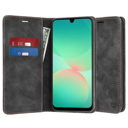 Puzdro pre Samsung Galaxy A26 A266, Techsuit, Confy, Čierne