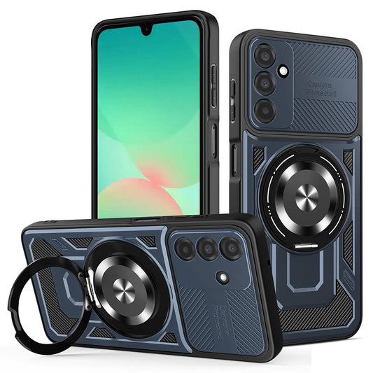 Puzdro pre Samsung Galaxy A26 A266, Techsuit, RuggedCam, Modré