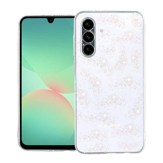 Puzdro pre Samsung Galaxy A26 A266, Techsuit, SparkleSkin, Priehľadné