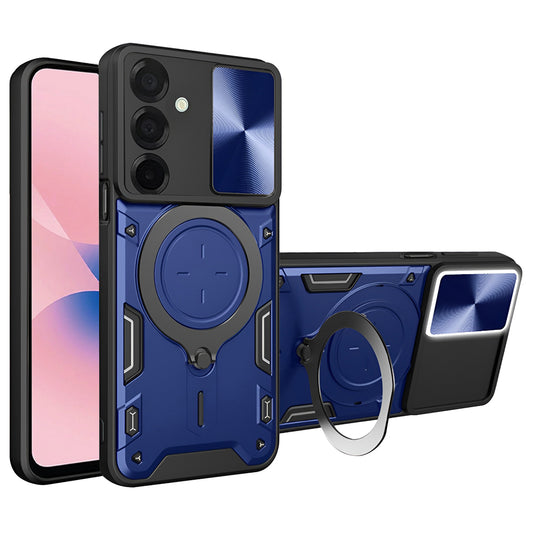 Puzdro pre Samsung Galaxy A27 5G, Techsuit, CamGuard Pro, Modré