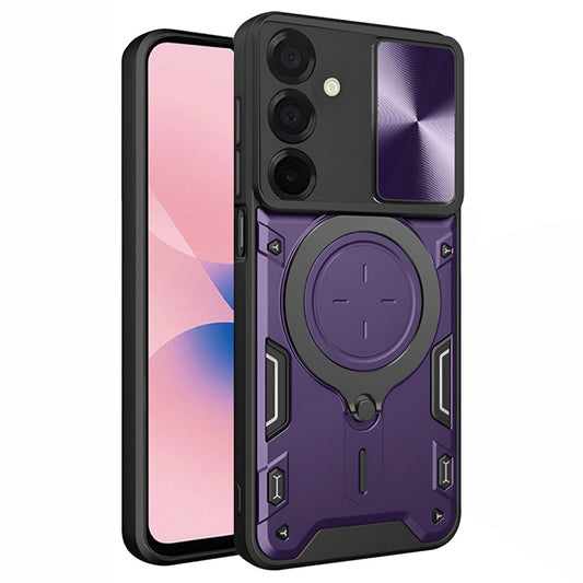 Puzdro na Samsung Galaxy A27 5G, Techsuit, CamGuard Pro, Fialové