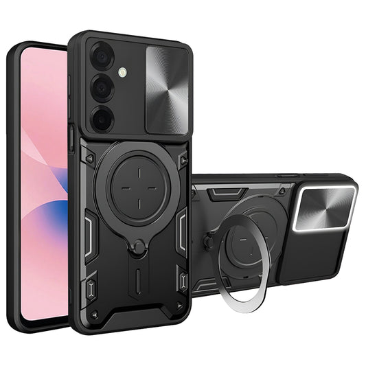 Puzdro pre Samsung Galaxy A27 5G, Techsuit, CamGuard Pro, Čierne