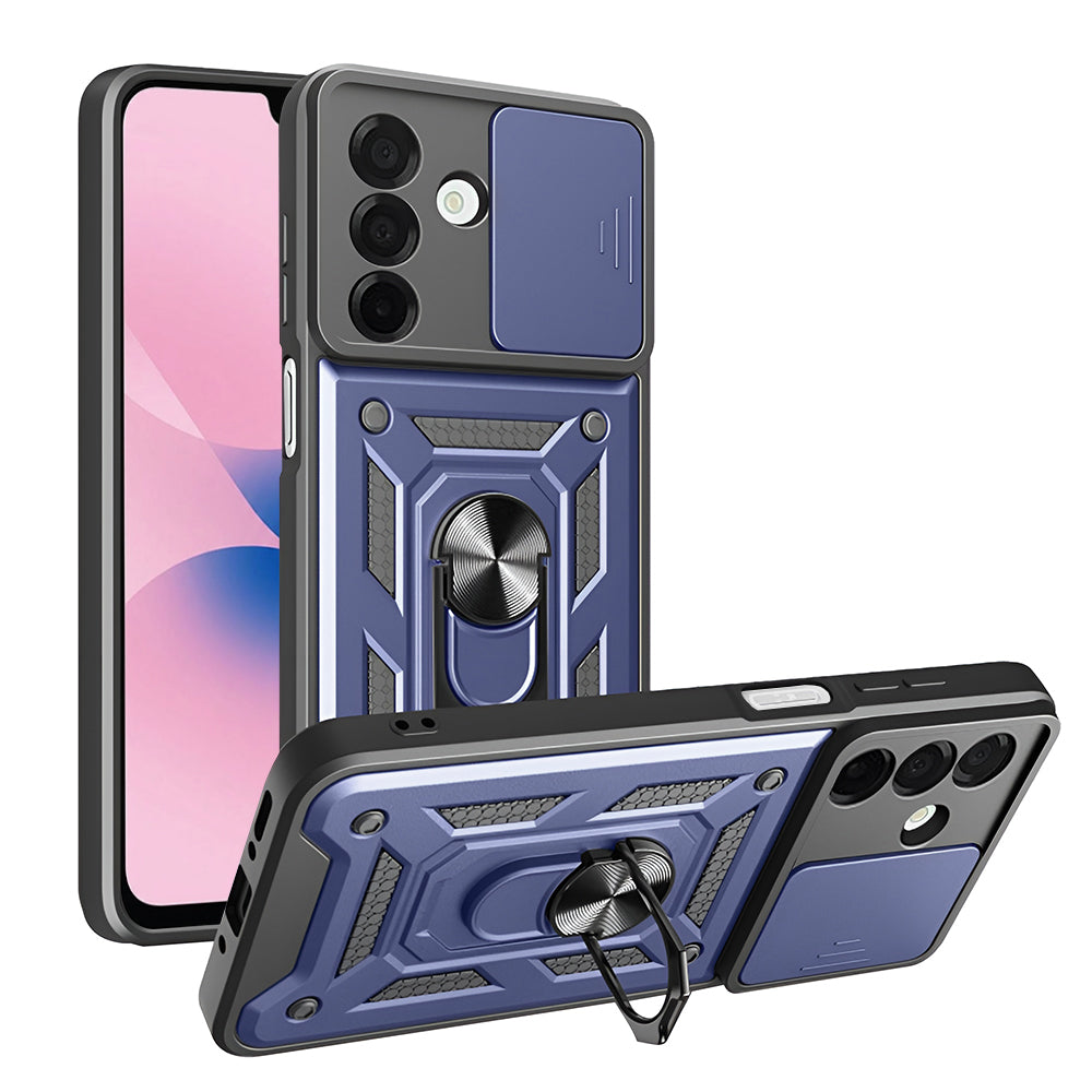 Puzdro pre Samsung Galaxy A27 5G, Techsuit, CamShield, Modré