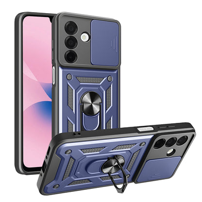 Puzdro pre Samsung Galaxy A27 5G, Techsuit, CamShield, Modré