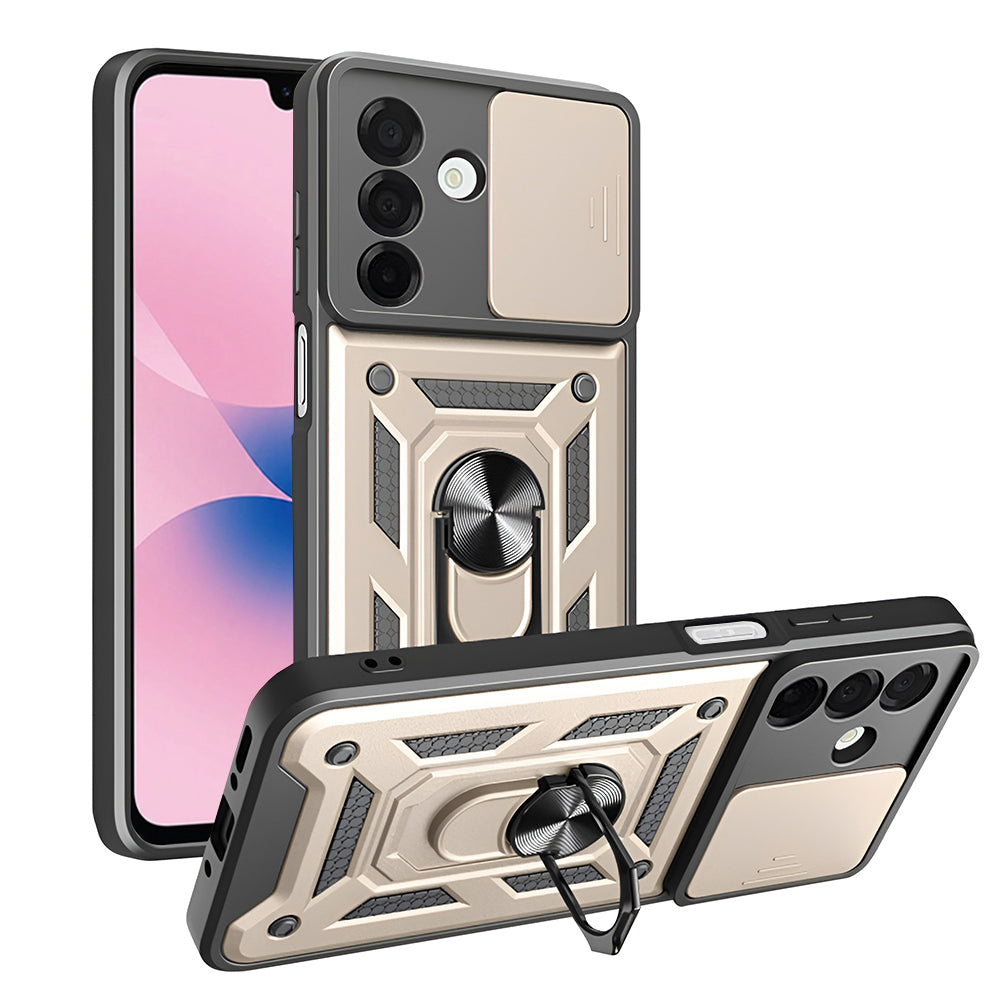 Puzdro pre Samsung Galaxy A27 5G, Techsuit, CamShield, Zlaté
