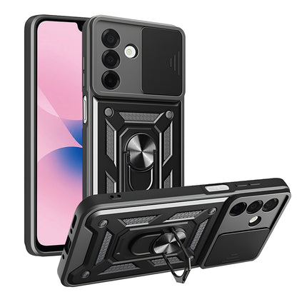 Puzdro pre Samsung Galaxy A27 5G, Techsuit, CamShield, Čierne