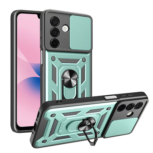Puzdro pre Samsung Galaxy A27 5G, Techsuit, CamShield, Zelené
