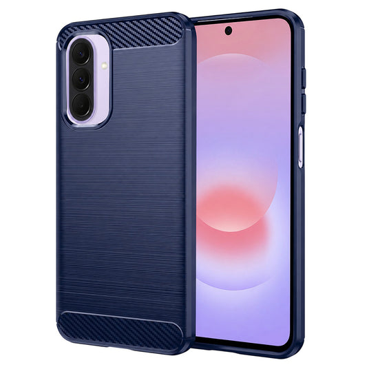 Puzdro pre Samsung Galaxy A27 5G, Techsuit, Karbón, Modré