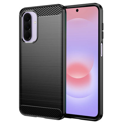 Puzdro pre Samsung Galaxy A27 5G, Techsuit, Karbón, Čierne