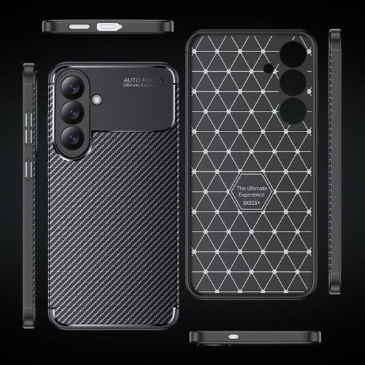 Puzdro pre Samsung Galaxy A27 5G, Techsuit, CarbonFiber, Čierne