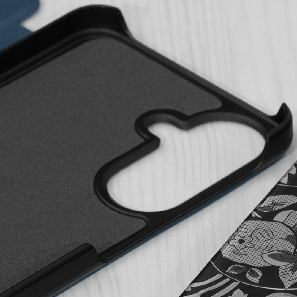 Obal na Samsung Galaxy A27 5G, Techsuit, eFold Nový Model, Tmavomodrý