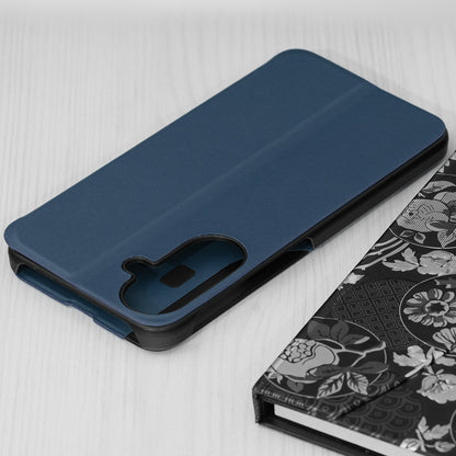 Obal na Samsung Galaxy A27 5G, Techsuit, eFold Nový Model, Tmavomodrý