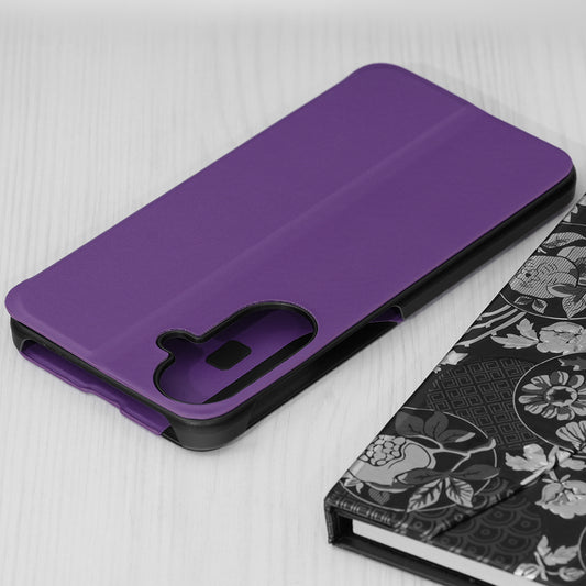 Puzdro pre Samsung Galaxy A27 5G, Techsuit, eFold Nový Model, Fialová