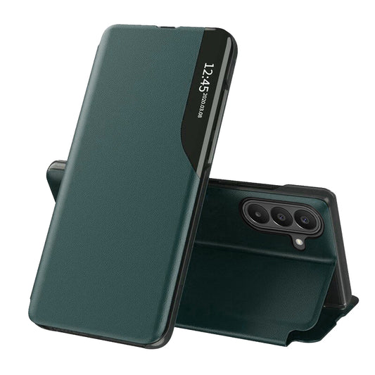 Puzdro pre Samsung Galaxy A27 5G, Techsuit, eFold Nový Model, Tmavozelené