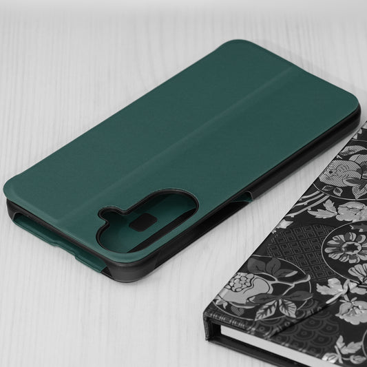 Puzdro pre Samsung Galaxy A27 5G, Techsuit, eFold Nový Model, Tmavozelené