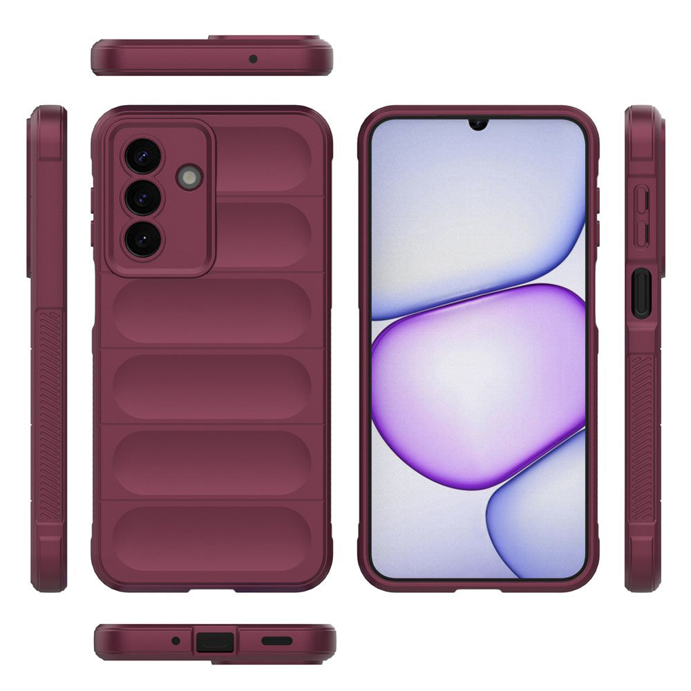 Puzdro na Samsung Galaxy A27 5G, Techsuit, Magic Shield, vínové
