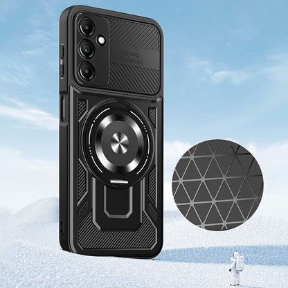 Puzdro pre Samsung Galaxy A27 5G, Techsuit, RuggedCam, Modré