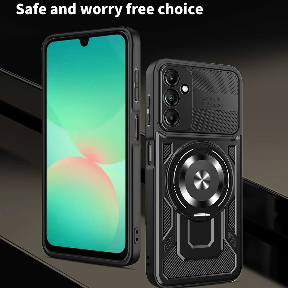 Puzdro pre Samsung Galaxy A27 5G, Techsuit, RuggedCam, Modré