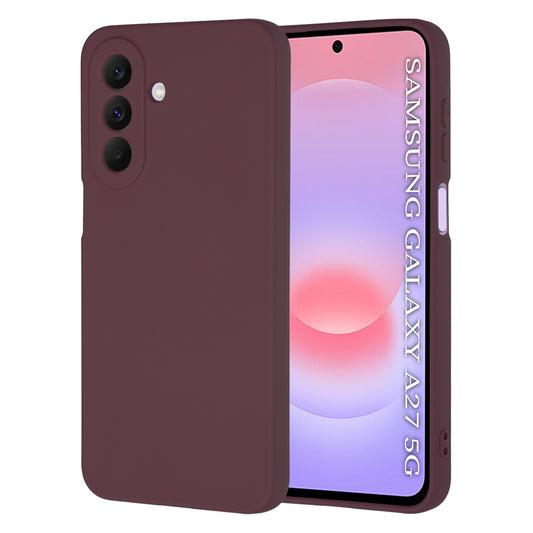 Obal na Samsung Galaxy A27 5G, Techsuit, SoftFlex, vínový
