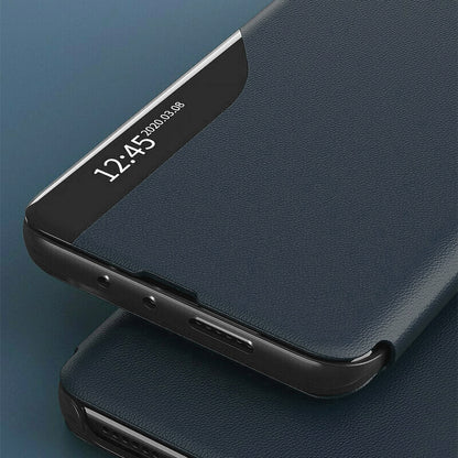 Puzdro pre Samsung Galaxy A32 A325, Techsuit, eFold, Tmavomodrá