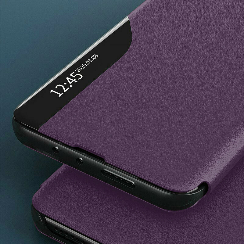 Puzdro pre Samsung Galaxy A32 A325, Techsuit, eFold, fialové