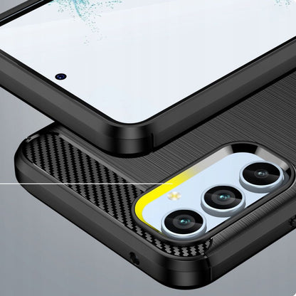 Obal na Samsung Galaxy A34 A346, Techsuit, Karbón, Čierny