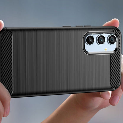 Obal na Samsung Galaxy A34 A346, Techsuit, Karbón, Čierny