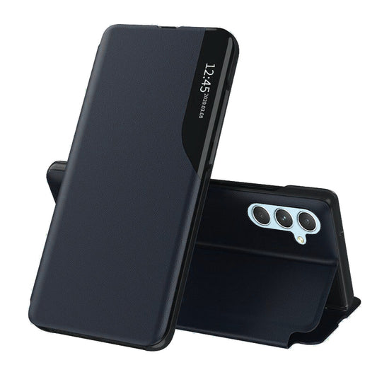 Puzdro pre Samsung Galaxy A34 A346, Techsuit, eFold, Tmavomodrá