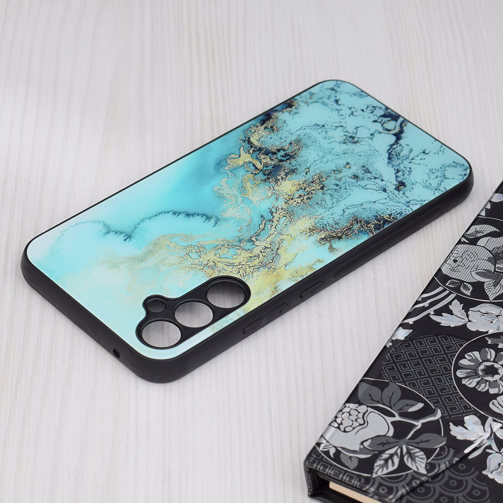 Puzdro pre Samsung Galaxy A34 A346, Techsuit, Glaze, Bleu