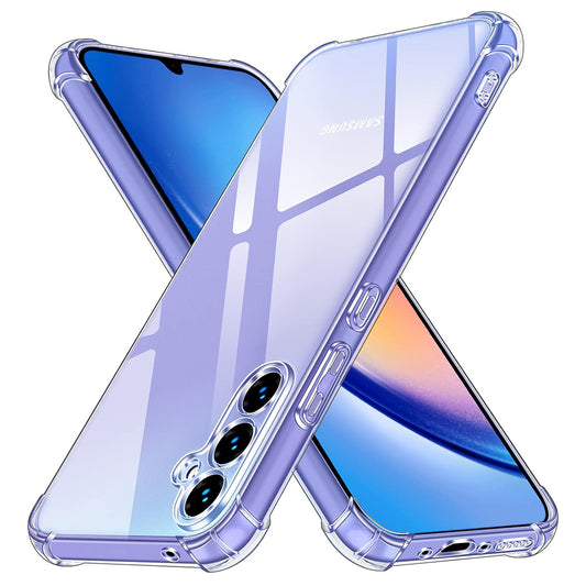 Obal na Samsung Galaxy A34 A346, Techsuit, nárazuvzdorný priehľadný, transparentný