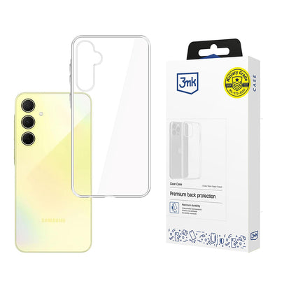 Puzdro pre Samsung Galaxy A35 5G A356, 3MK, Clear, Priehľadné