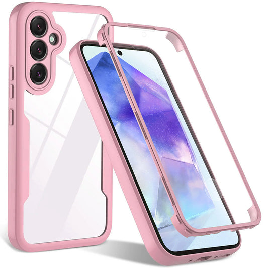 Puzdro pre Samsung Galaxy A35 5G A356, Techsuit, ColorVerse 360, Ružové