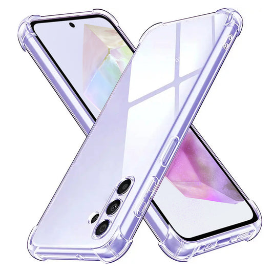 Obal na Samsung Galaxy A35 5G A356, Techsuit, nárazuvzdorný priehľadný, transparentný
