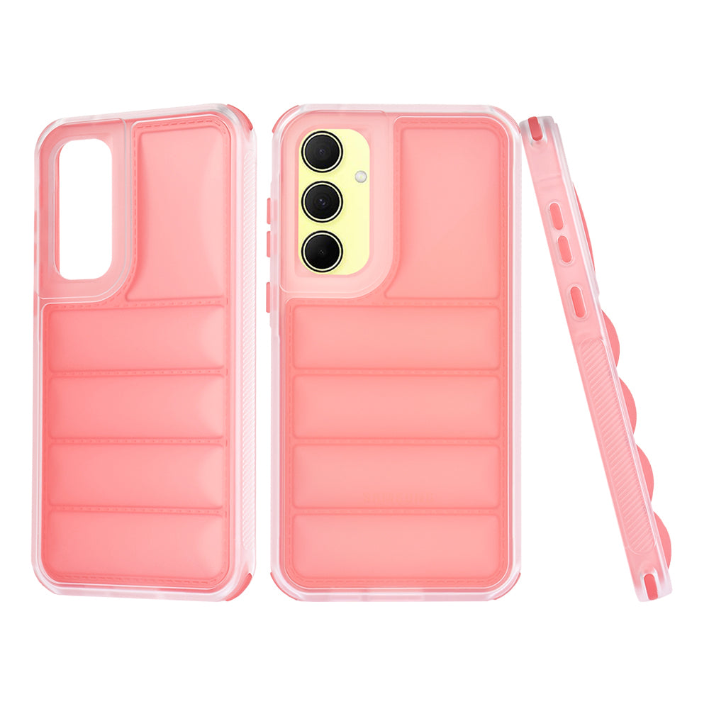 Puzdro pre Samsung Galaxy A35 5G A356, Techsuit, Wave Shield, Červené