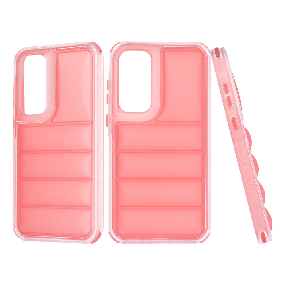 Puzdro pre Samsung Galaxy A35 5G A356, Techsuit, Wave Shield, Červené