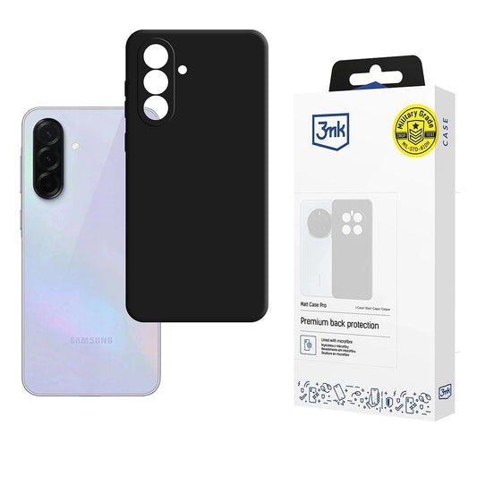 Obal na Samsung Galaxy A36 A366, 3MK, Pro, matná čierna