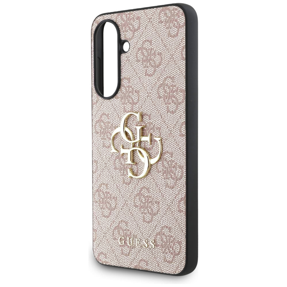 Puzdro pre Samsung Galaxy A36 A366, Guess, 4G Big Logo, Ružové